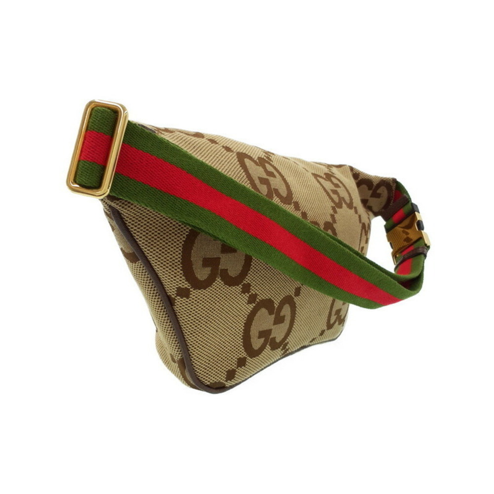 Gucci Brown Jumbo Bag GG Body Crossbody Belt